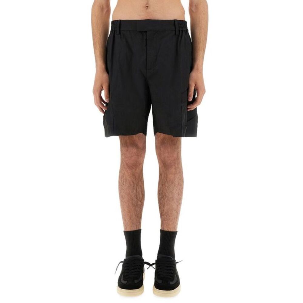 REPRESENT Cargo Shorts Men BLACK Pants